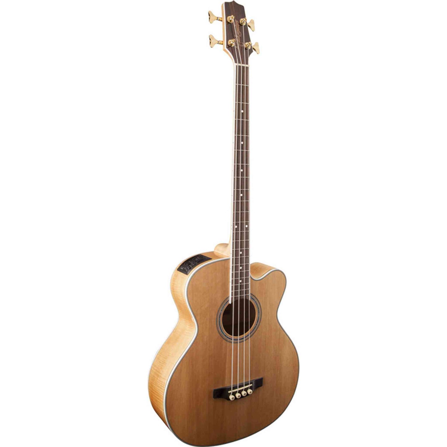 Takamine GB72 Series AC/EL Bass Guitar - Natural Finish 3