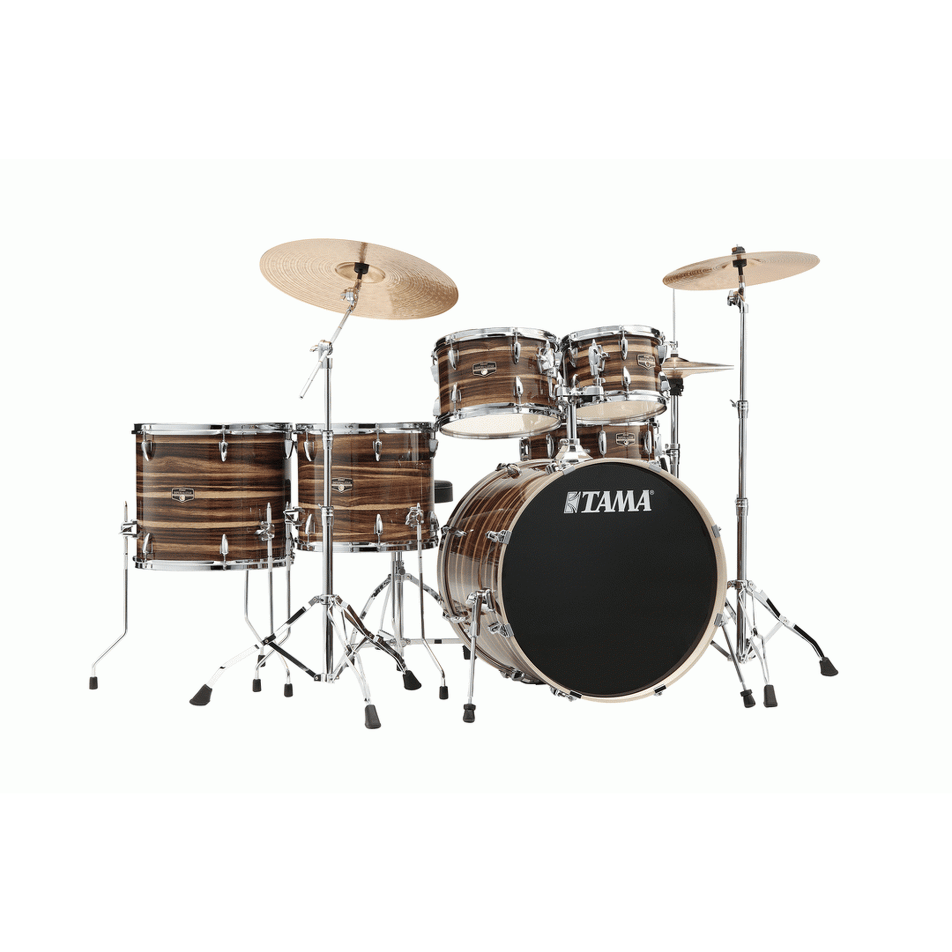 Tama IP62H6W CTW Imperialstar Poplar 6-Piece Drum Kit - Coffee Teak from Joondalup Music Centre