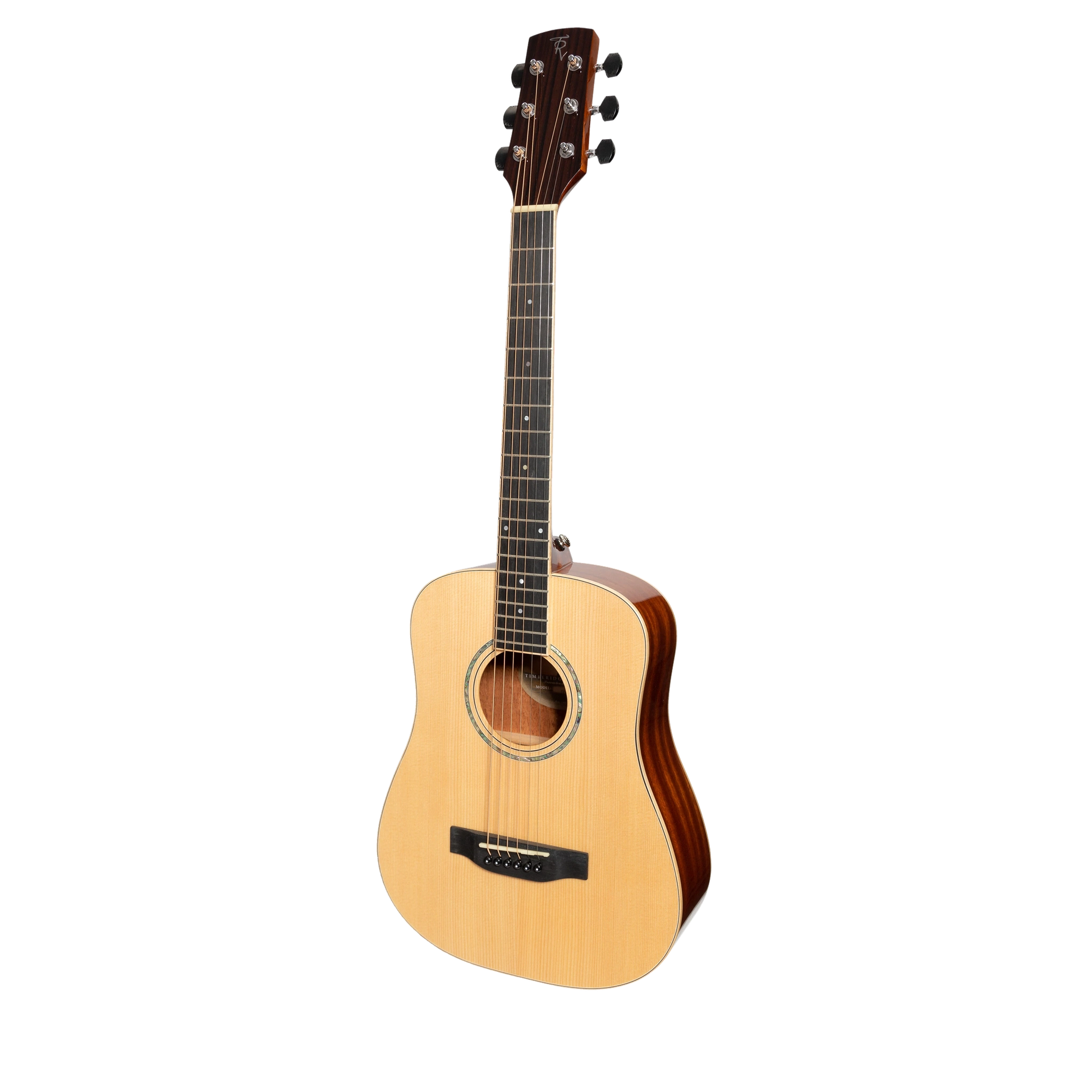 Timberidge 1 Series Acoustic Traveller Mini Guitar - Natural Satin - Joondalup Music Centre