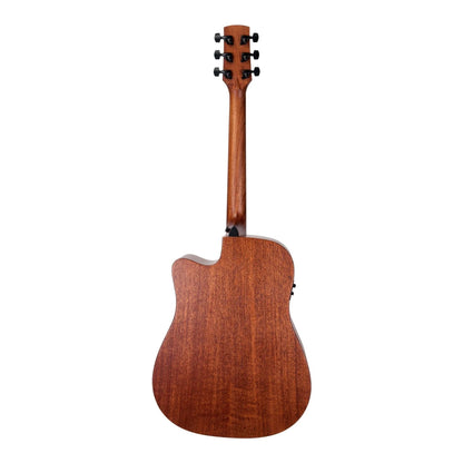 Timberidge Messenger Series Dreadnought Acoustic Guitar - Mahogany Gloss - ACOUSTIC GUITAR - [shop-name]