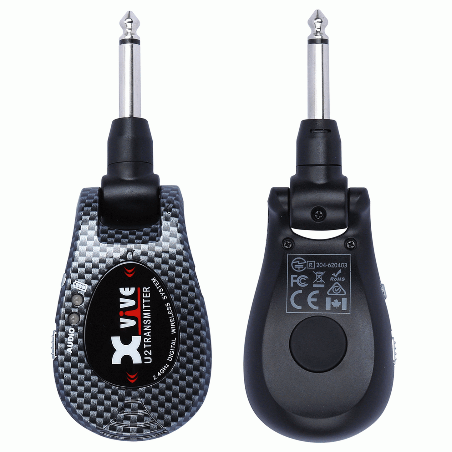 XVIVE U2 Carbon CF Guitar Wireless System 2.4GHZ - Carbon - CABLES & ADAPTORS - [shop-name]