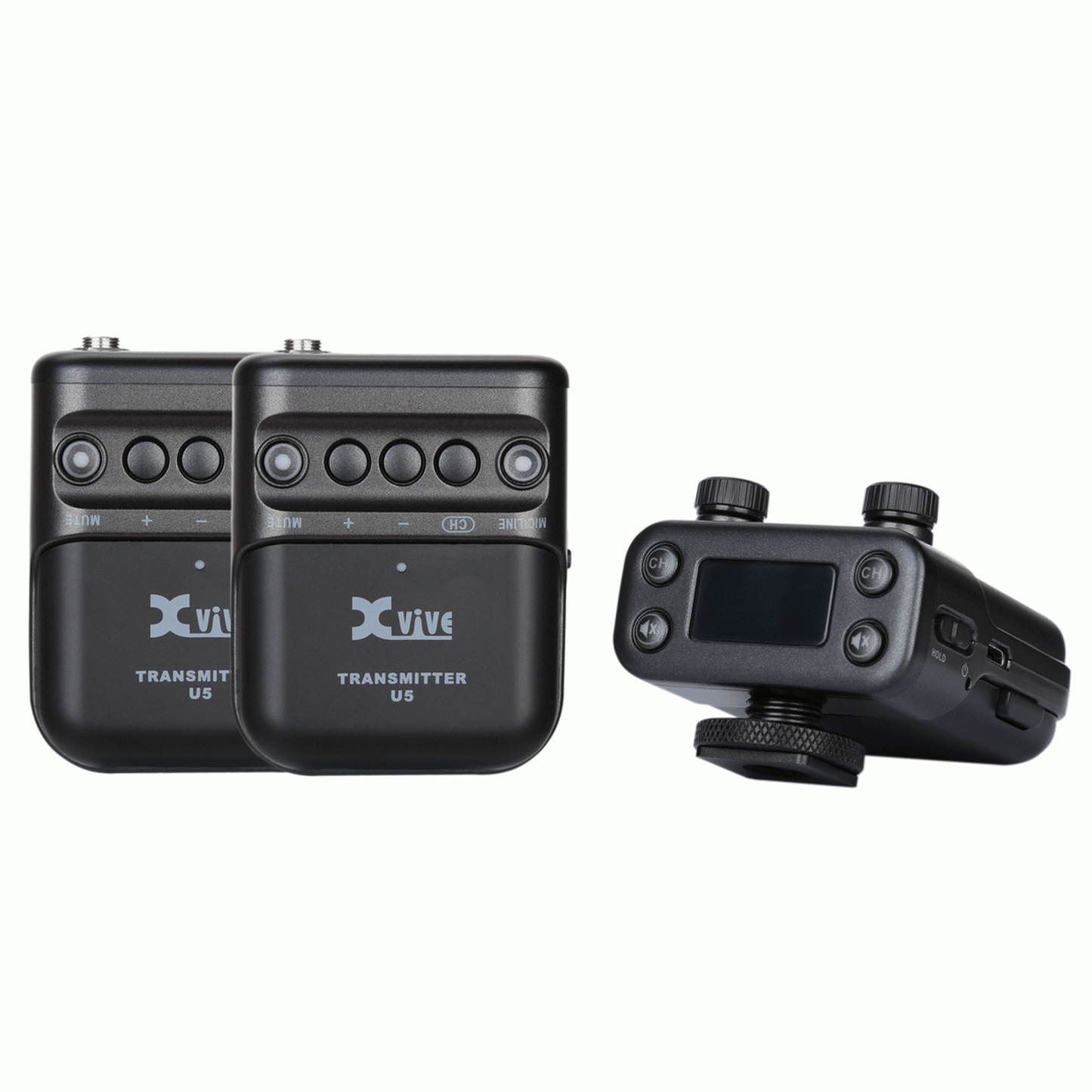 XVIVE U5T2 Camera Mount Duel Wireless Lavalier Mic System - Joondalup Music Centre