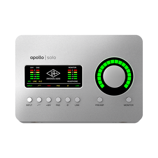 Universal Audio Apollo Solo Thunderbolt 3 Audio Interface - Heritage Edition