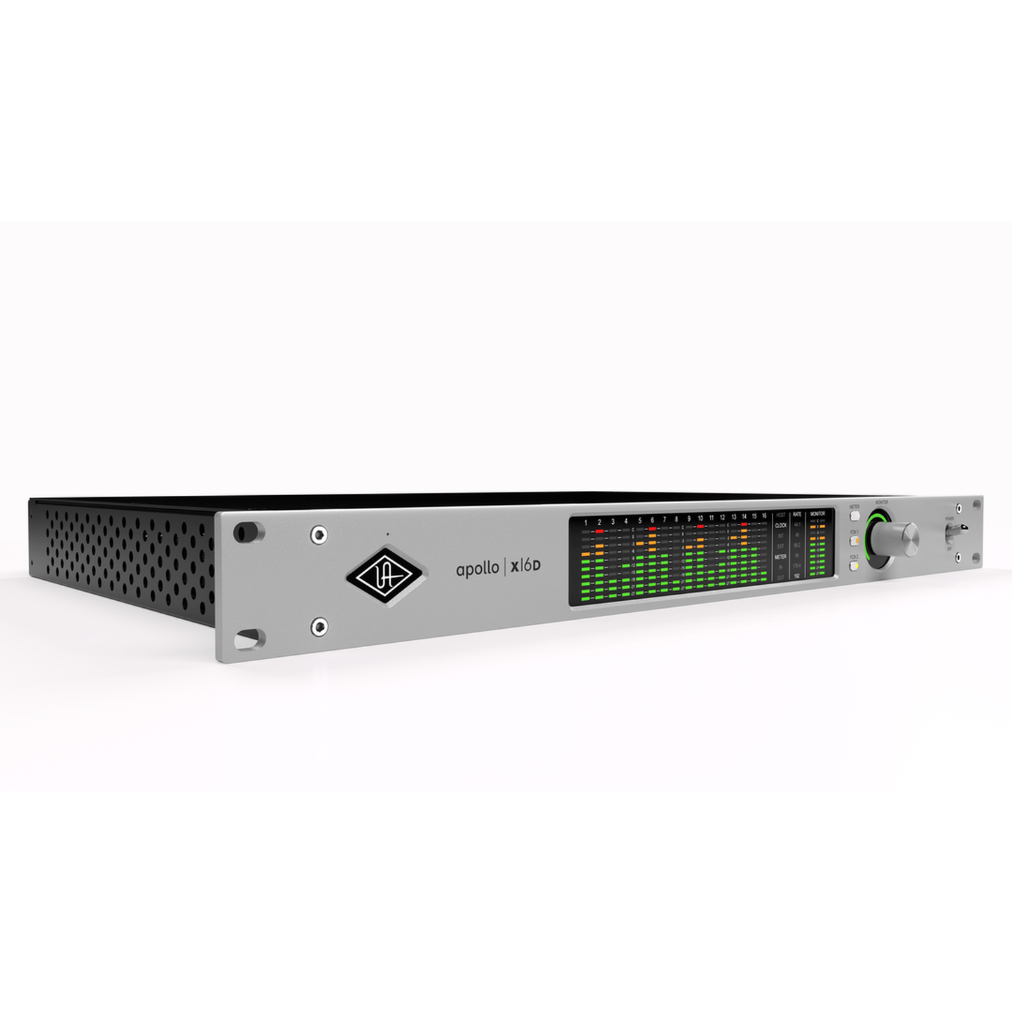 Universal Audio Apollo x16D Rackmount 18×20 Thunderbolt Audio Interface with Dante I/O – Ultimate+