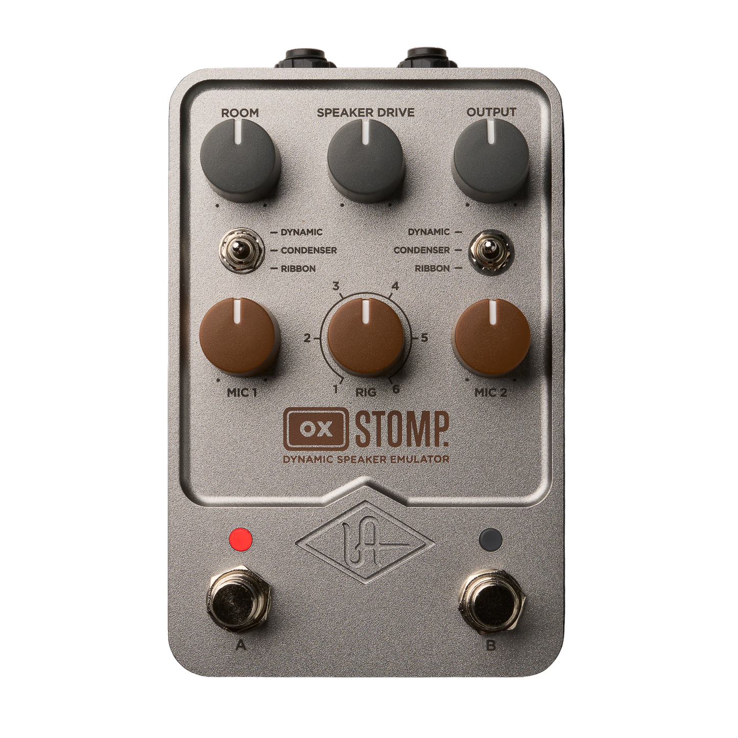 Universal Audio Ox Stomp Dynamic Speaker Emulator Effects Pedal