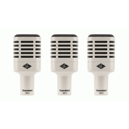 Universal Audio SD-3PK Dynamic Microphone (3 Pack) w/Hemisphere Modeling - Joondalup Music Centre