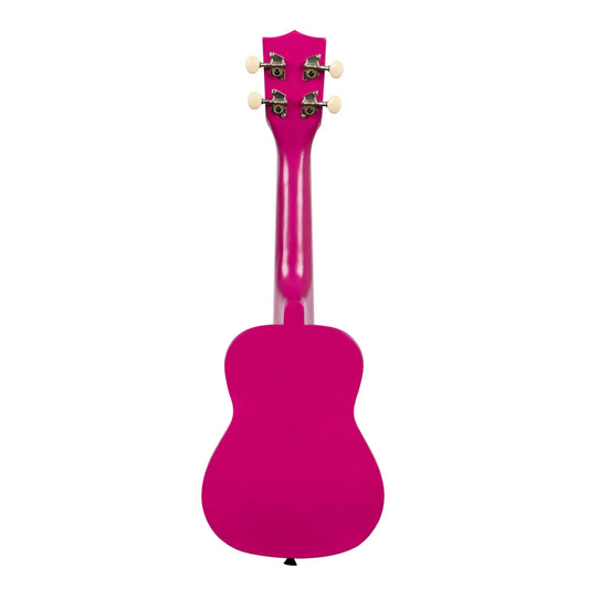 Kala Ukadelic Soprano Ukulele - Dragonfruit