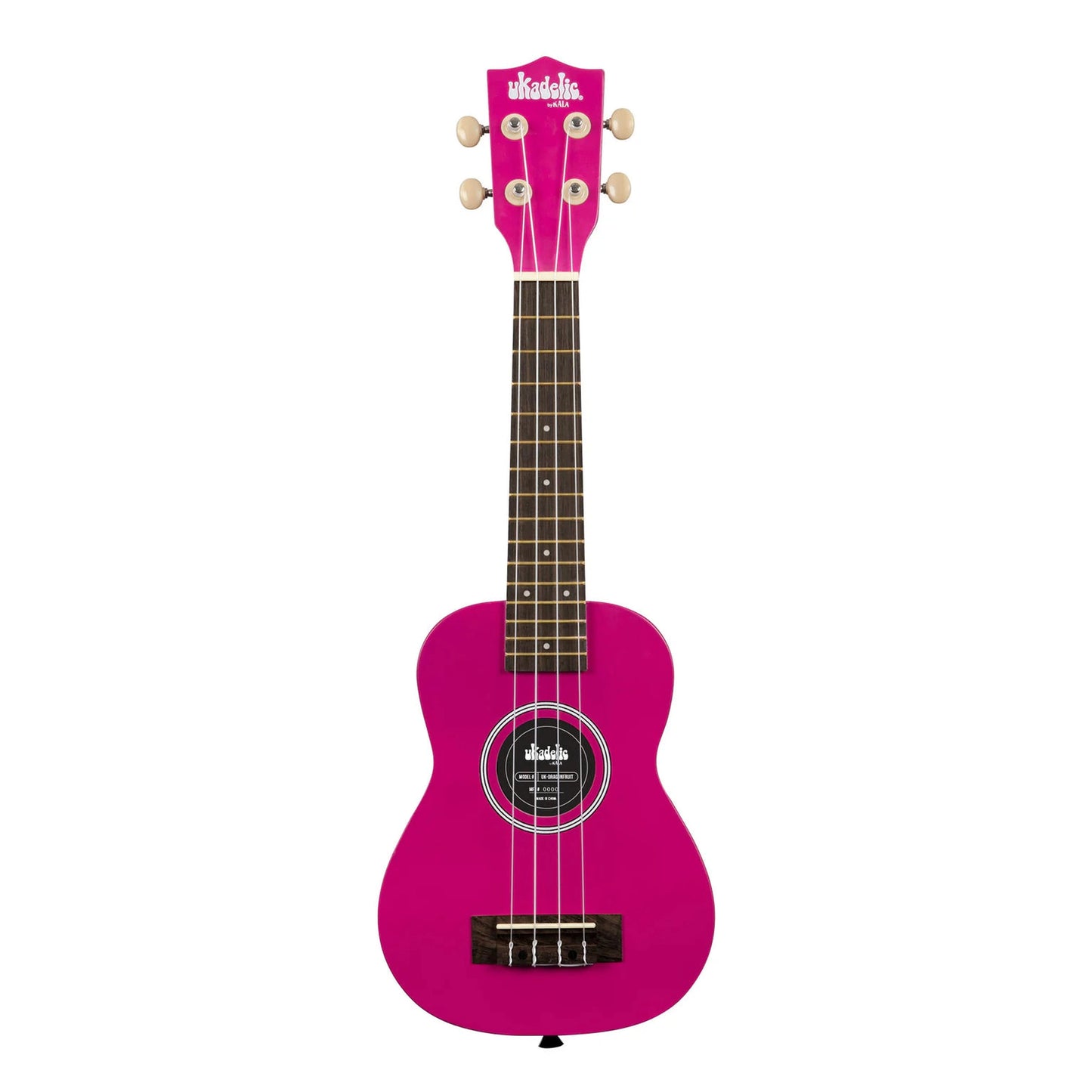 Kala Ukadelic Soprano Ukulele - Dragonfruit