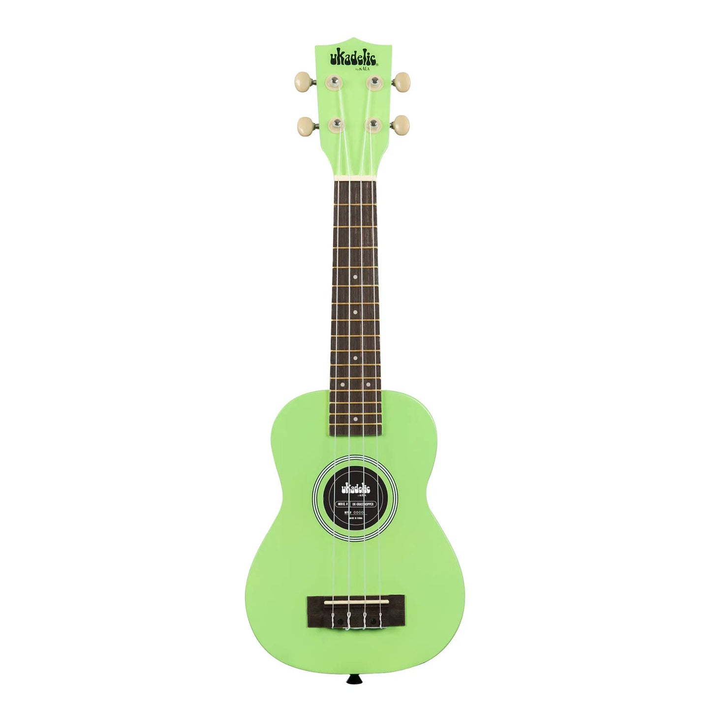 Kala Ukadelic Soprano Ukulele - Grasshopper