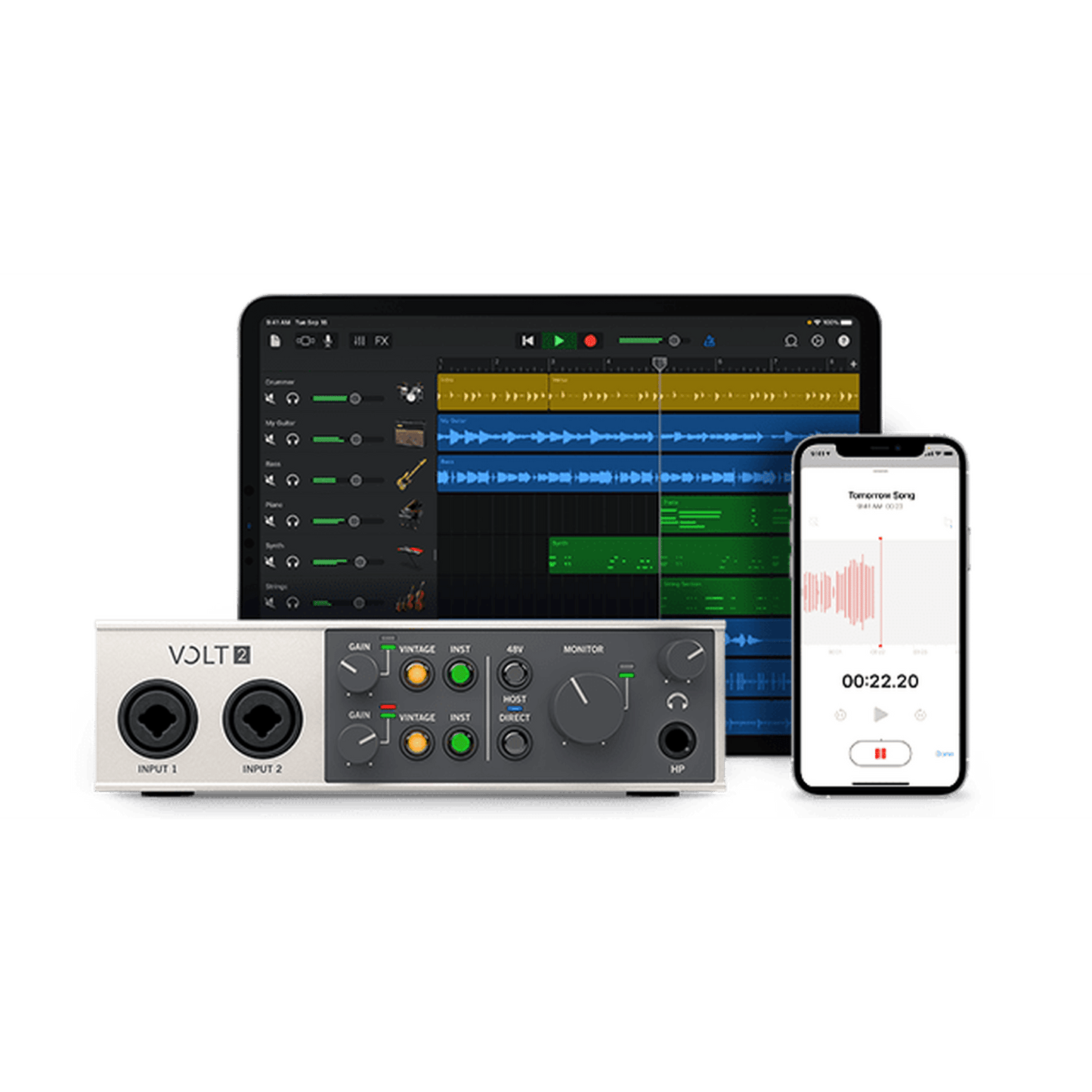 Universal Audio - Volt 2 Studio Pack from Joondalup Music Centre 2