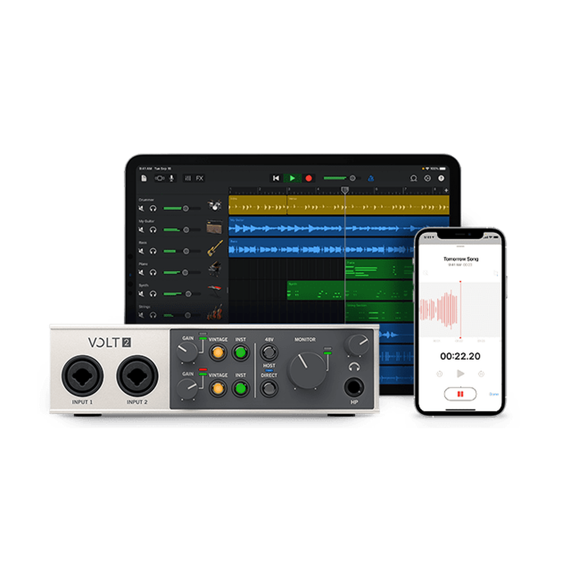 Universal Audio - Volt 2 Studio Pack from Joondalup Music Centre 2
