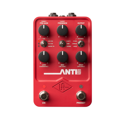 Universal Audio Anti 1992 High Gain Amp Effects Pedal from Joondalup Music Centre