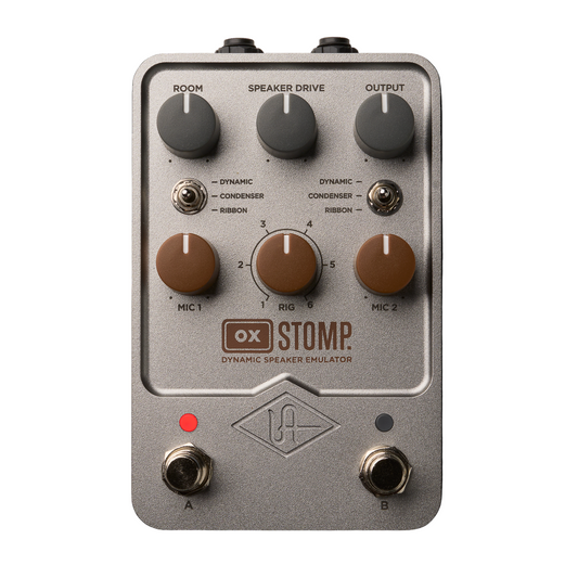 Universal Audio Ox Stomp Dynamic Speaker Emulator Effects Pedal from Joondalup Music Centre