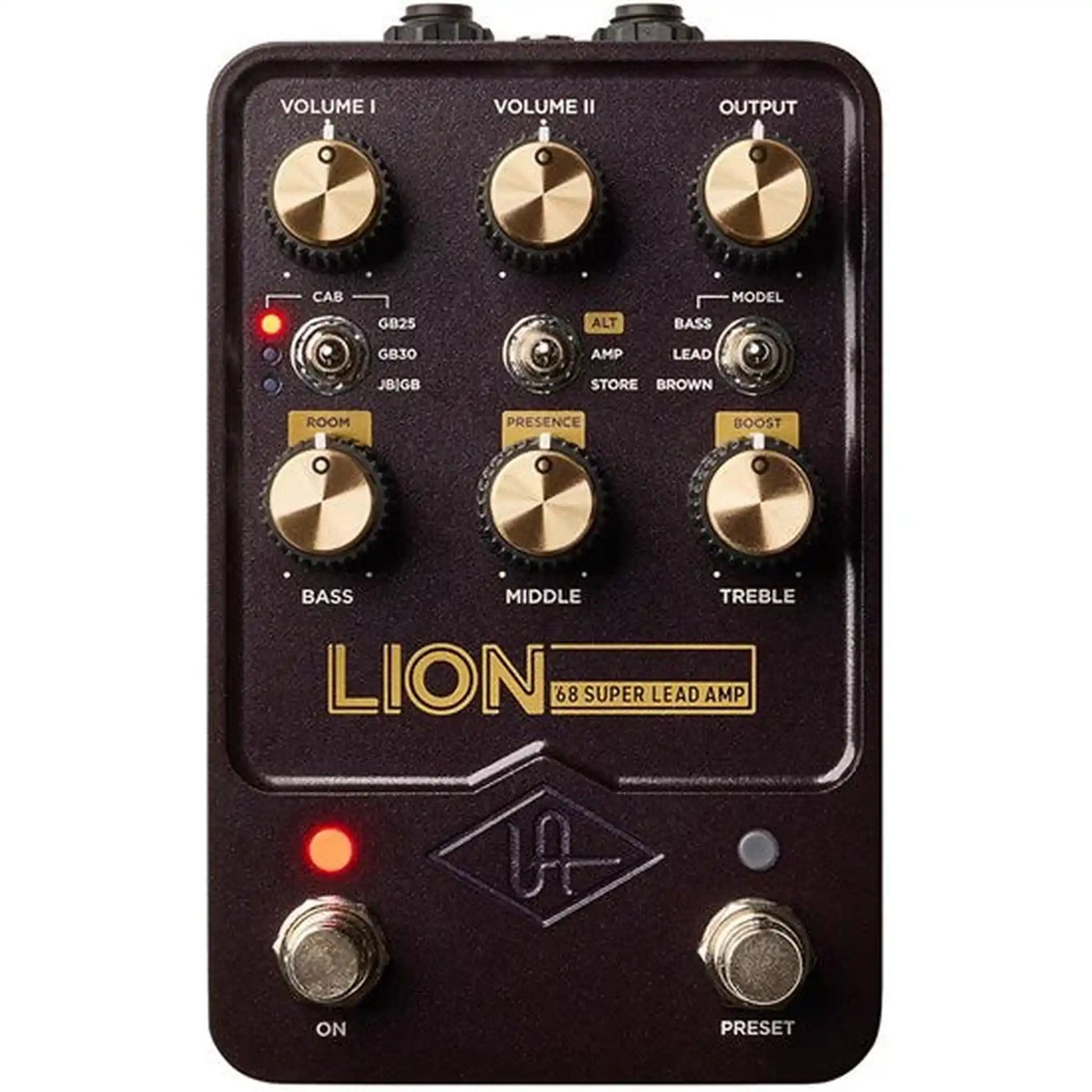Universal Audio UA-FX Lion 68 Super Lead Amp Effects Pedal from Joondalup Music Centre