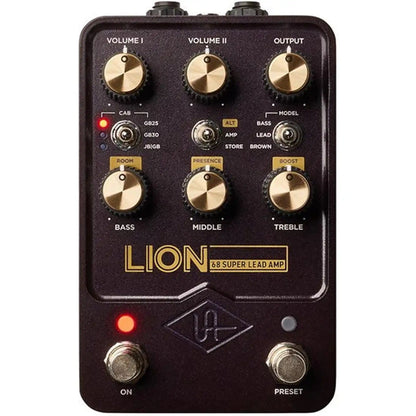 Universal Audio UA-FX Lion 68 Super Lead Amp Effects Pedal from Joondalup Music Centre