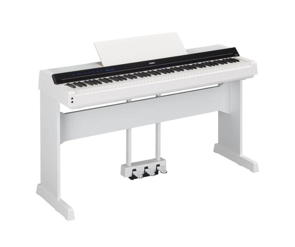 Yamaha P-S500WH (PS500WH) 88-Key Portable Digital Piano Bundle Set - White