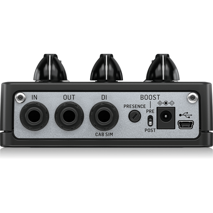 TC Electronic V550 Dual Channel Guitar Preamp Effects Pedal