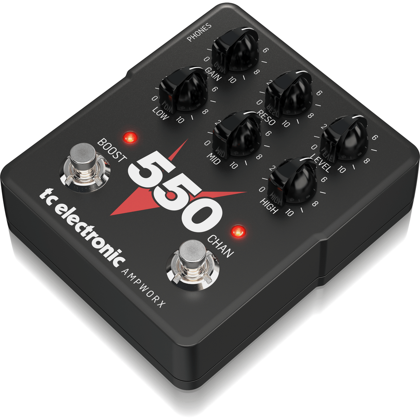 TC Electronic V550 Dual Channel Guitar Preamp Effects Pedal