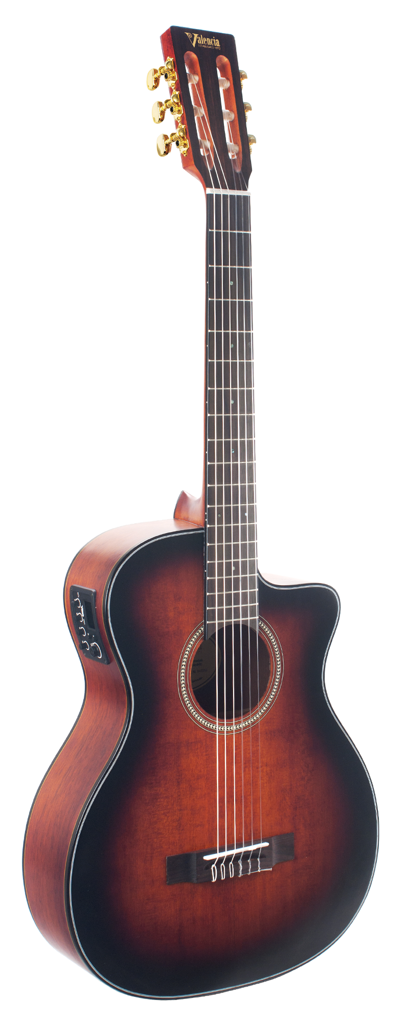 Valencia VA434CECSB Acoustic Electric Classical Guitar