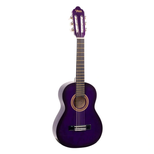 Valencia VC101PPS 1/4 Size Classical Guitar - Purple Sunburst