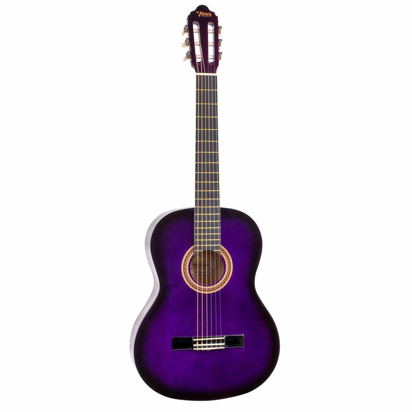 Valencia 100 Series 1/2 Size Classical Guitar - Purple Sunburst - CLASSICAL GUITAR - [shop-name]