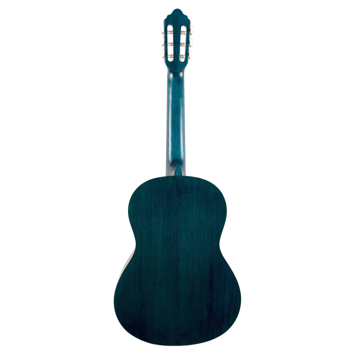 Valencia VC204TBU 4/4 Classical Guitar - Transparent Blue
