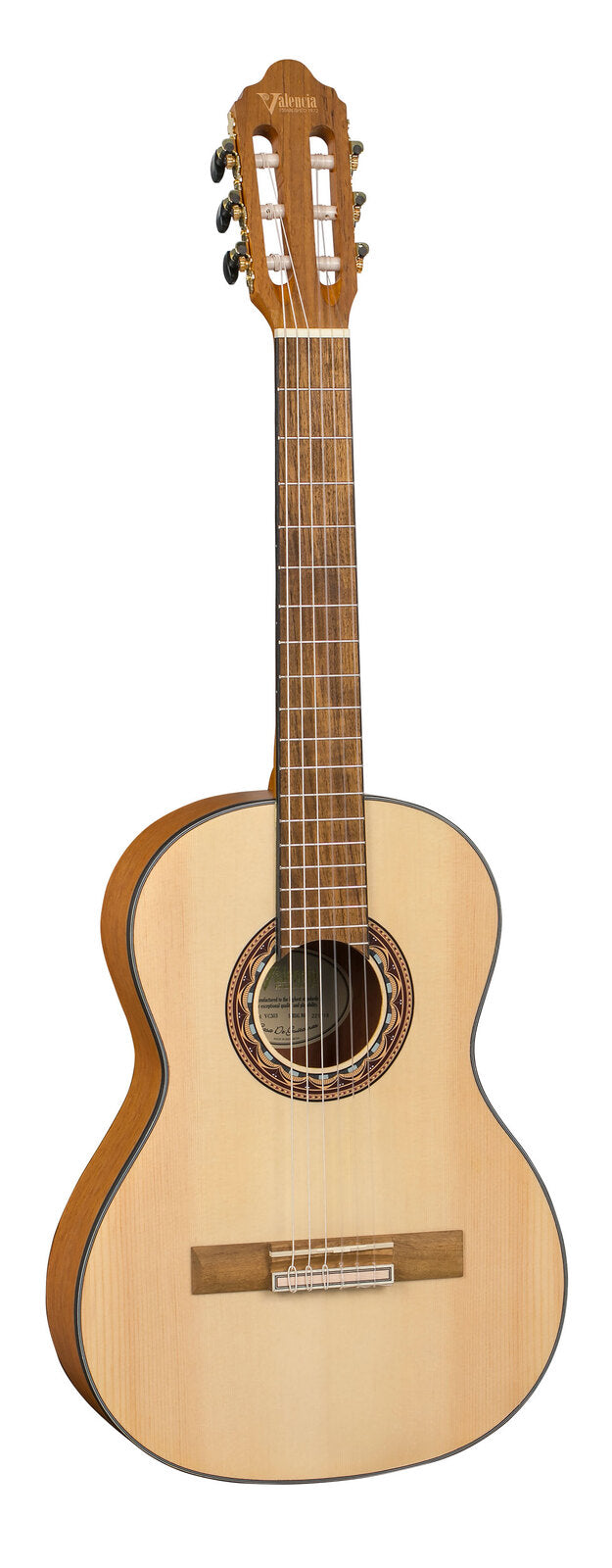 Valencia VC303 3/4 Size Classical Guitar