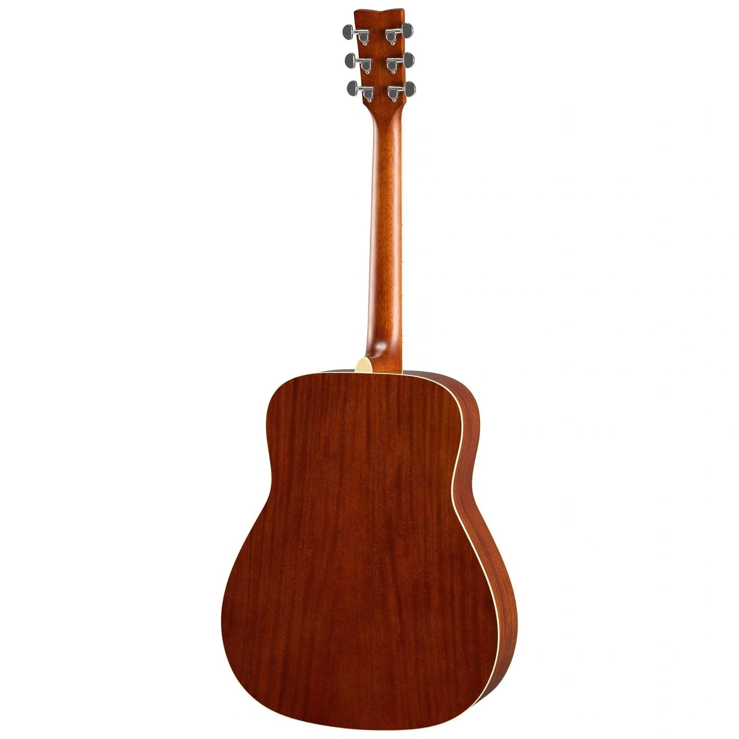 Yamaha FG820L Acoustic Guitar - Natural (Left-Handed) Back