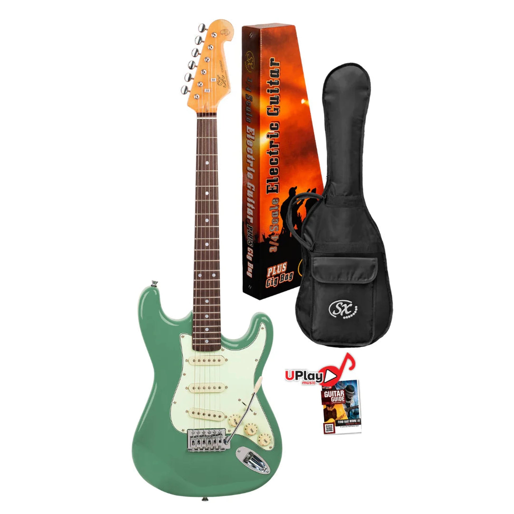 SX VES34VGN 3/4 Size Vintage Style Electric Guitar kit
