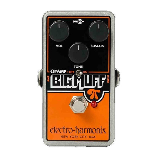 Electro Harmonix Op Amp Big Muff Pi Distortion/Sustainer Effects Pedal
