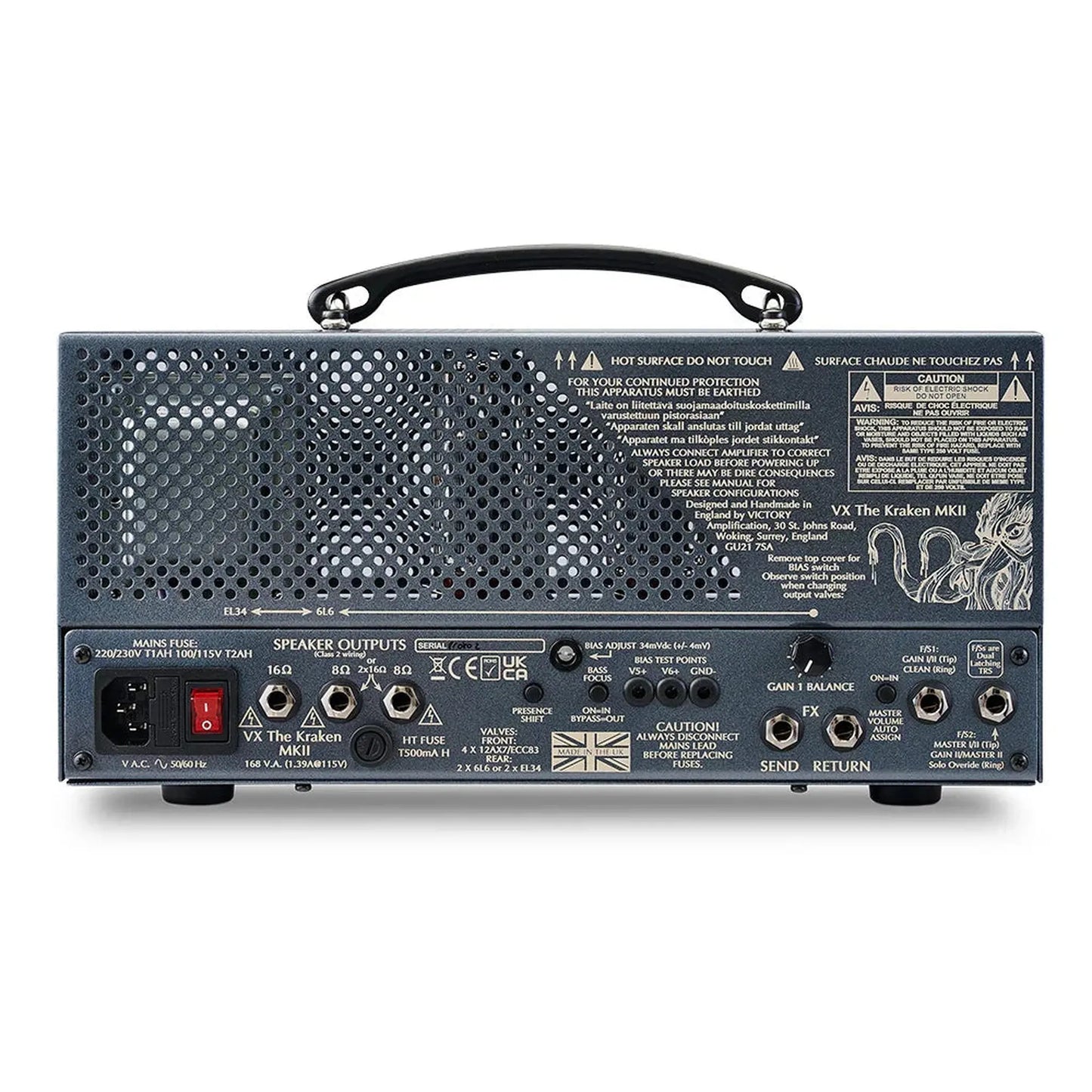 Victory VX MKII The Kraken 50w Lunchbox Head