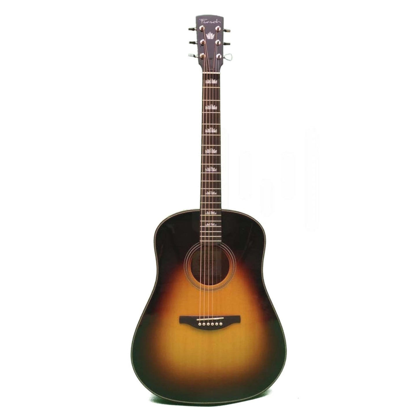 Fenech Vintage D75 Solid Acoustic Guitar - Mahogany