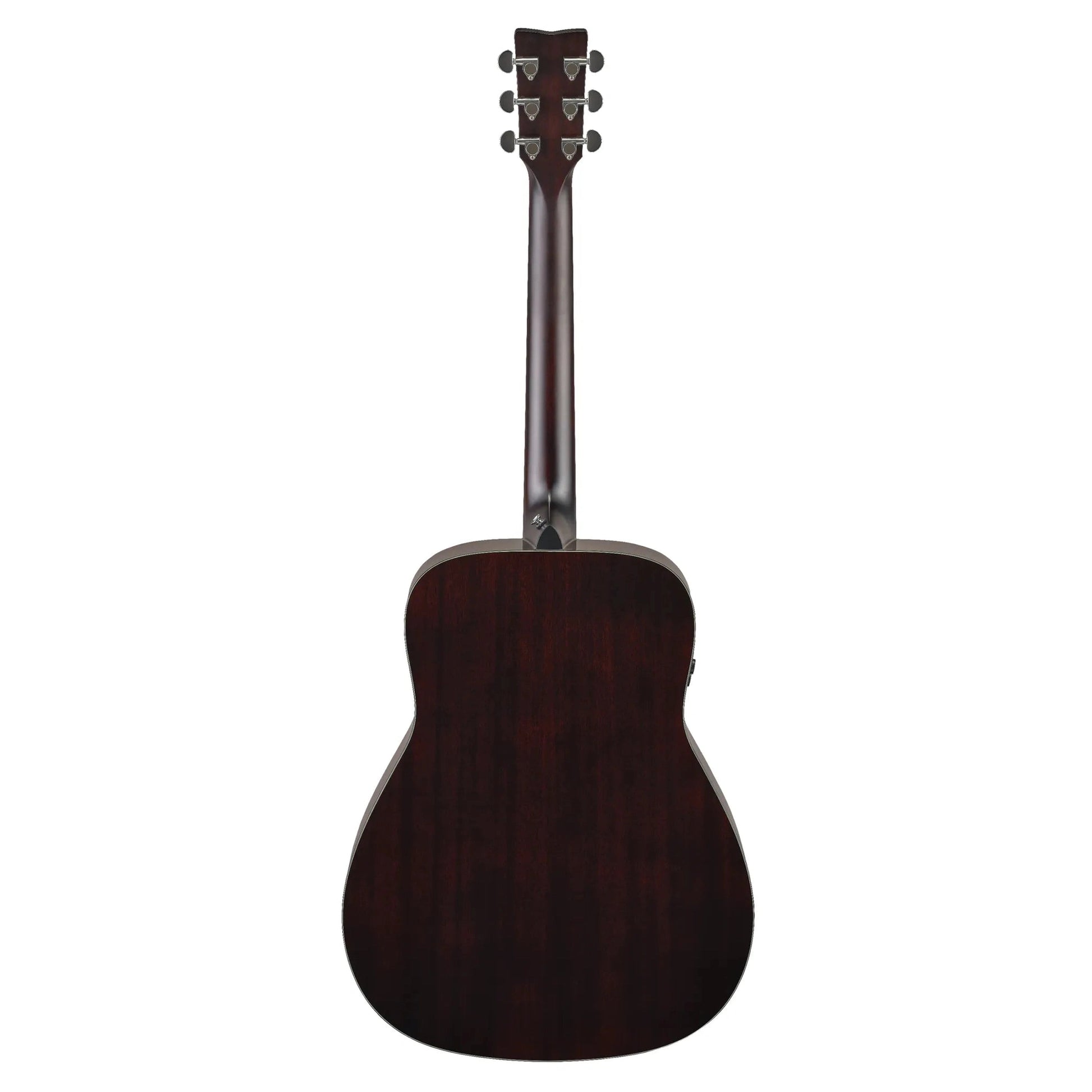 Yamaha TAG1 Element Gen2 TransAcoustic Guitar - Translucent Black Gloss back