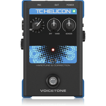 TC Helicon Voicetone C1 Vocal Effects Pedal - Joondalup Music Centre