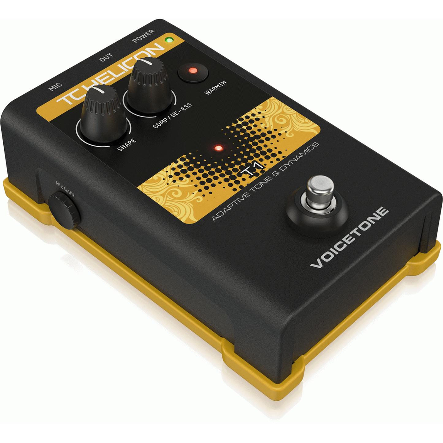 TC Helicon Voicetone T1 Mastered Vocal Effects Pedal