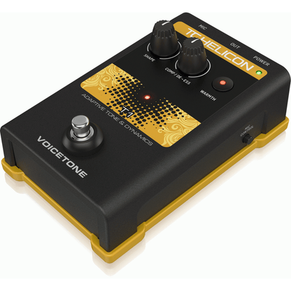 TC Helicon Voicetone T1 Mastered Vocal Effects Pedal