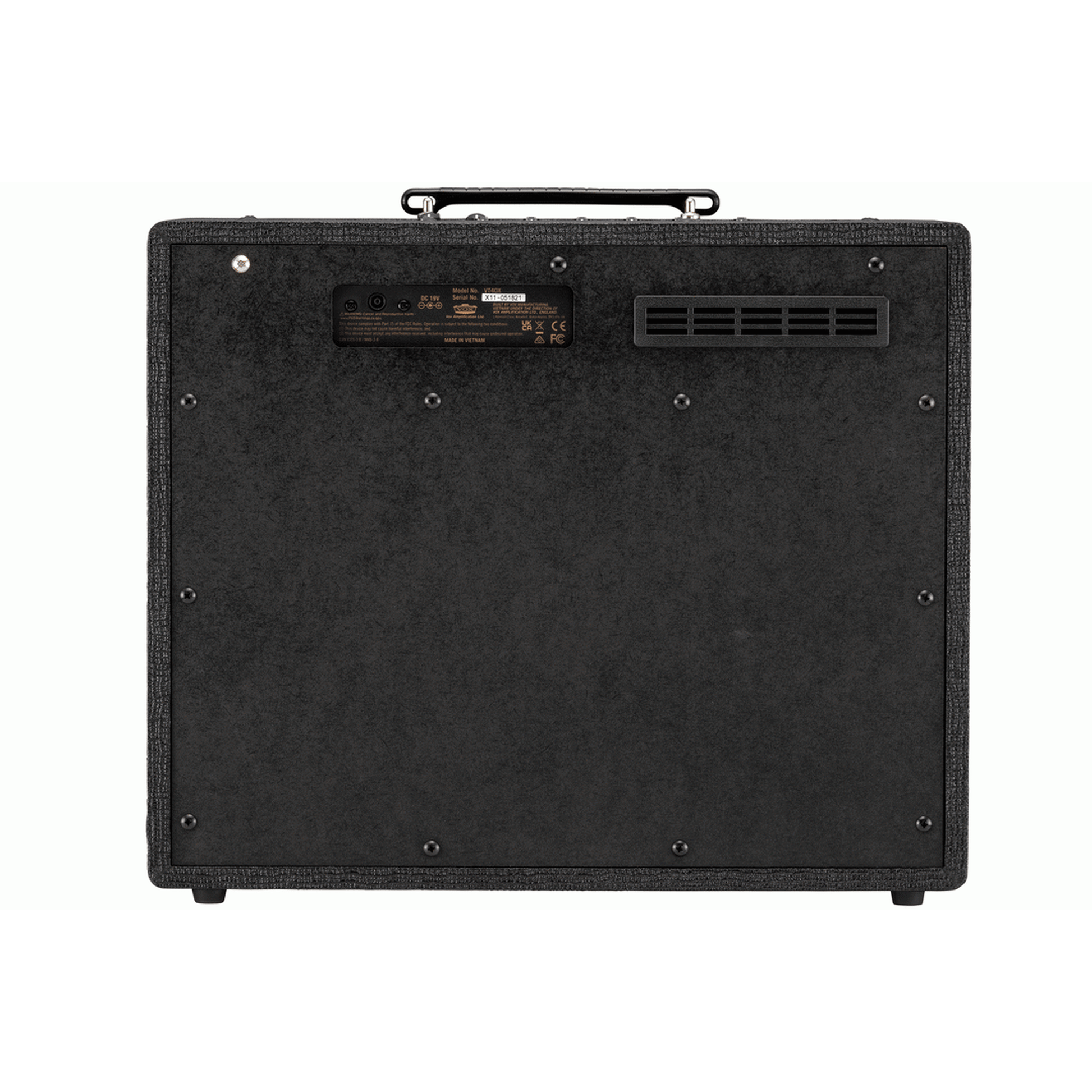 Vox VT40X Valvetronix Compact Guitar Amplifier - Classic Blue Back