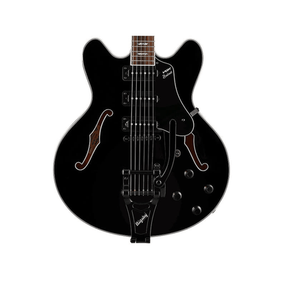 VOX BC-S66-BK Bobcat S66 Electric Guitar W/Bigsby + Hardcase - Black from Joondalup Music Centre 5