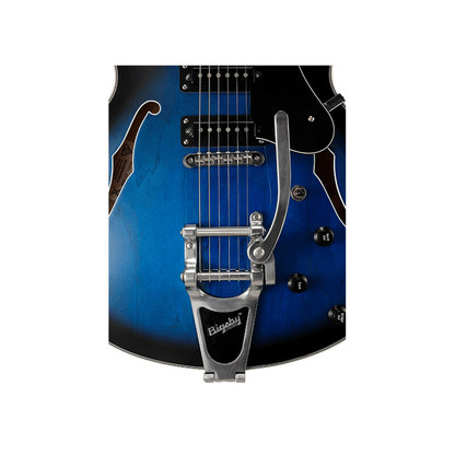 VOX BC-S66-BL Bobcat S66 Electric Guitar W/Bigsby + Hardcase - Sapphire Blue from Joondalup Music Centre 5