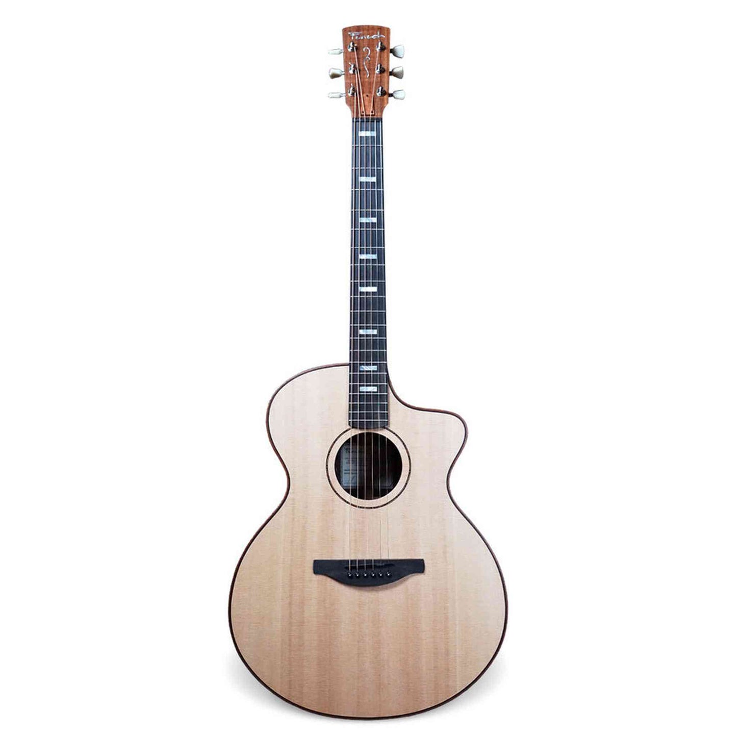 Fenech VT Professional Grand Auditorium Cutaway Solid Acoustic Guitar - Camphor