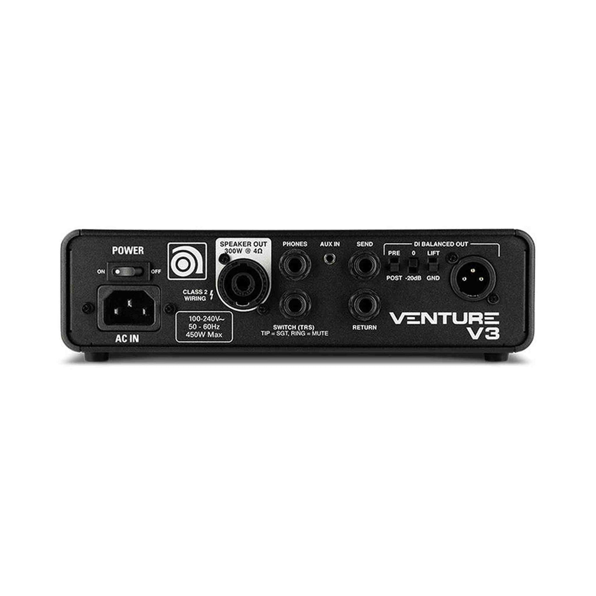 Ampeg Venture V3 Bass Amplifier Head - 300 Watt - AMPLIFIER - [shop-name]