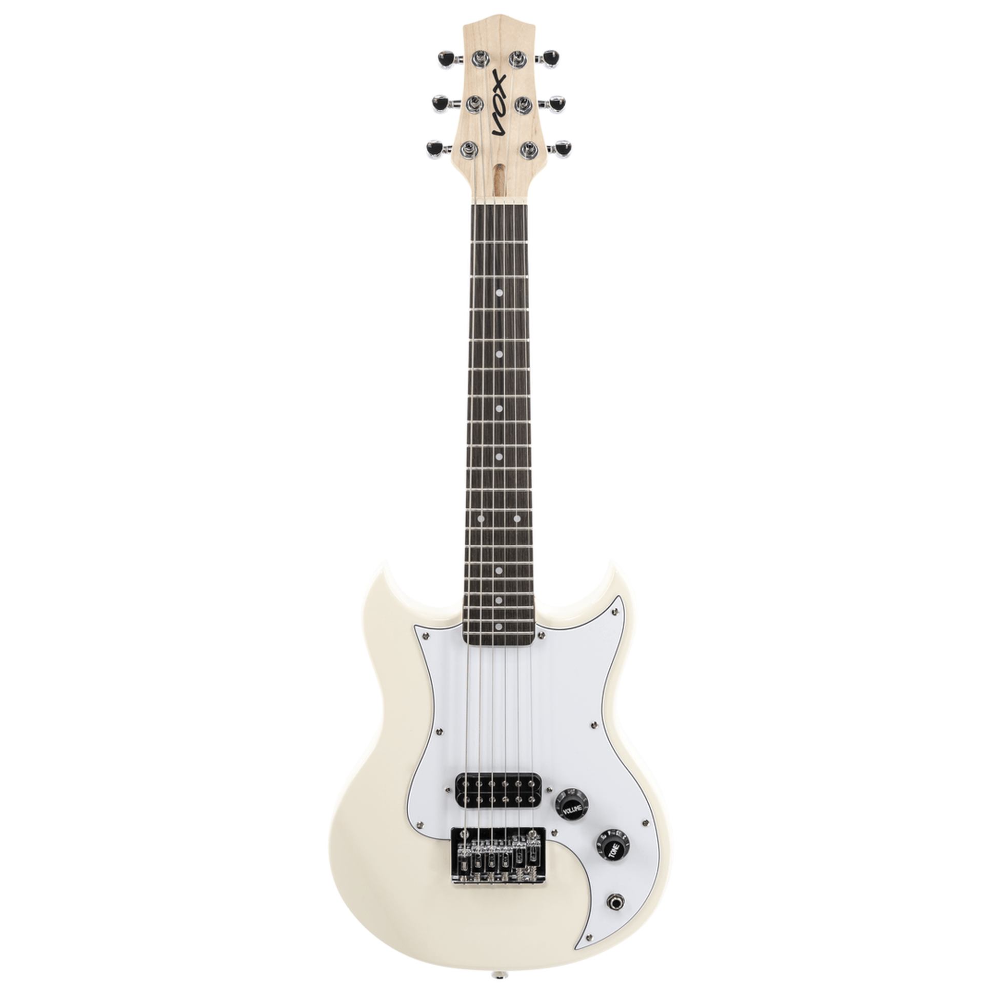 Vox SDC Mini Electric Guitar W/Amplug Pack - White 2