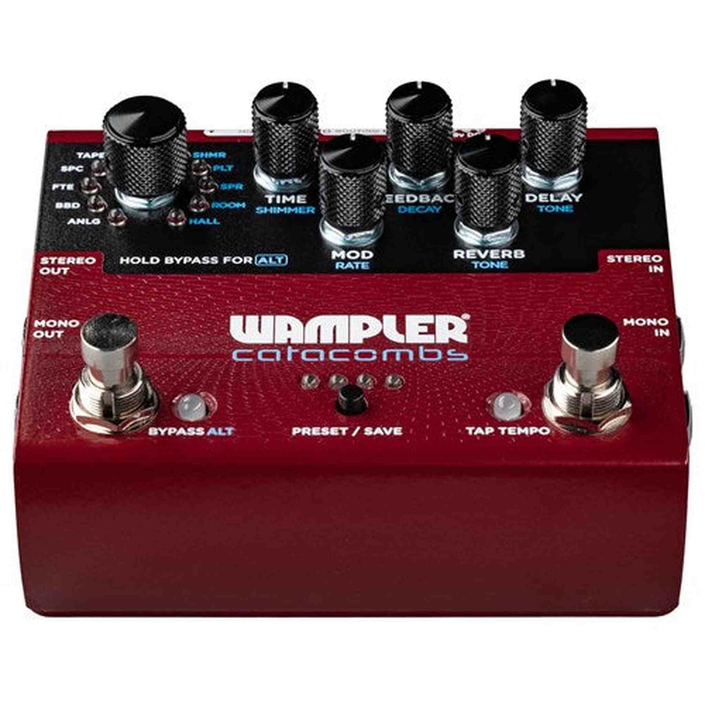 Wampler Catacombs Reverb & Delay Pedal
