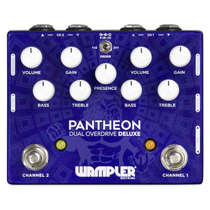 Wampler Pantheon Deluxe Dual Overdrive Pedal