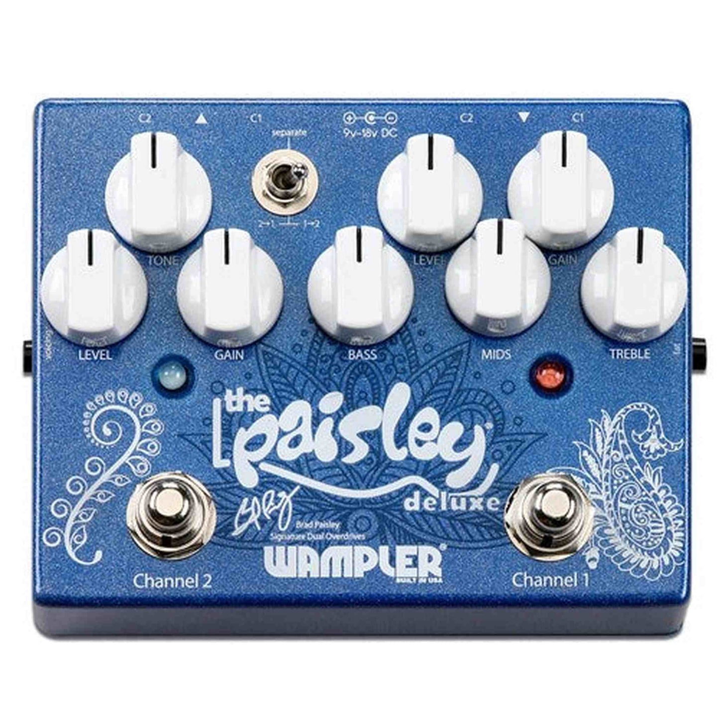 Wampler Brad Paisley Dual Overdrive Pedal