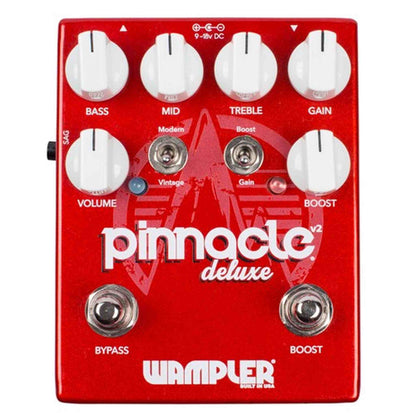 Wampler Pinnacle Deluxe Brown Sound British Distortion Pedal with Boost