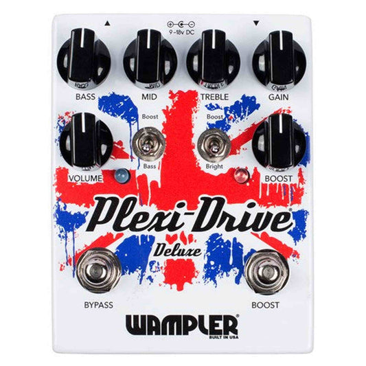 Wampler Plexi-Drive Deluxe 60's British Amp in a Box with Boost