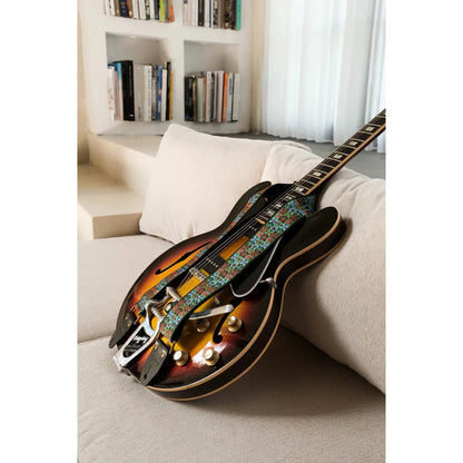 12 Bar Woodstock Green Strap