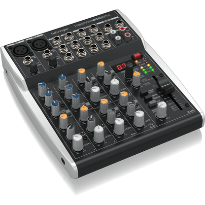 Behringer Xenyx 1002SFX 10Ch Mixer w/USB & FX - Joondalup Music Centre