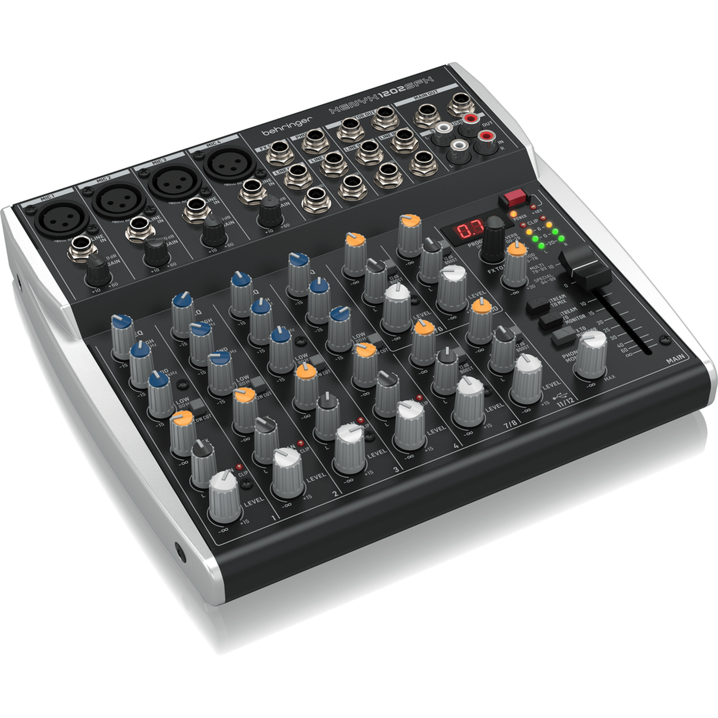 Behringer Xenyx 1202SFX 12-Channel Mixer w/ USB & FX - MIXER - [shop-name]